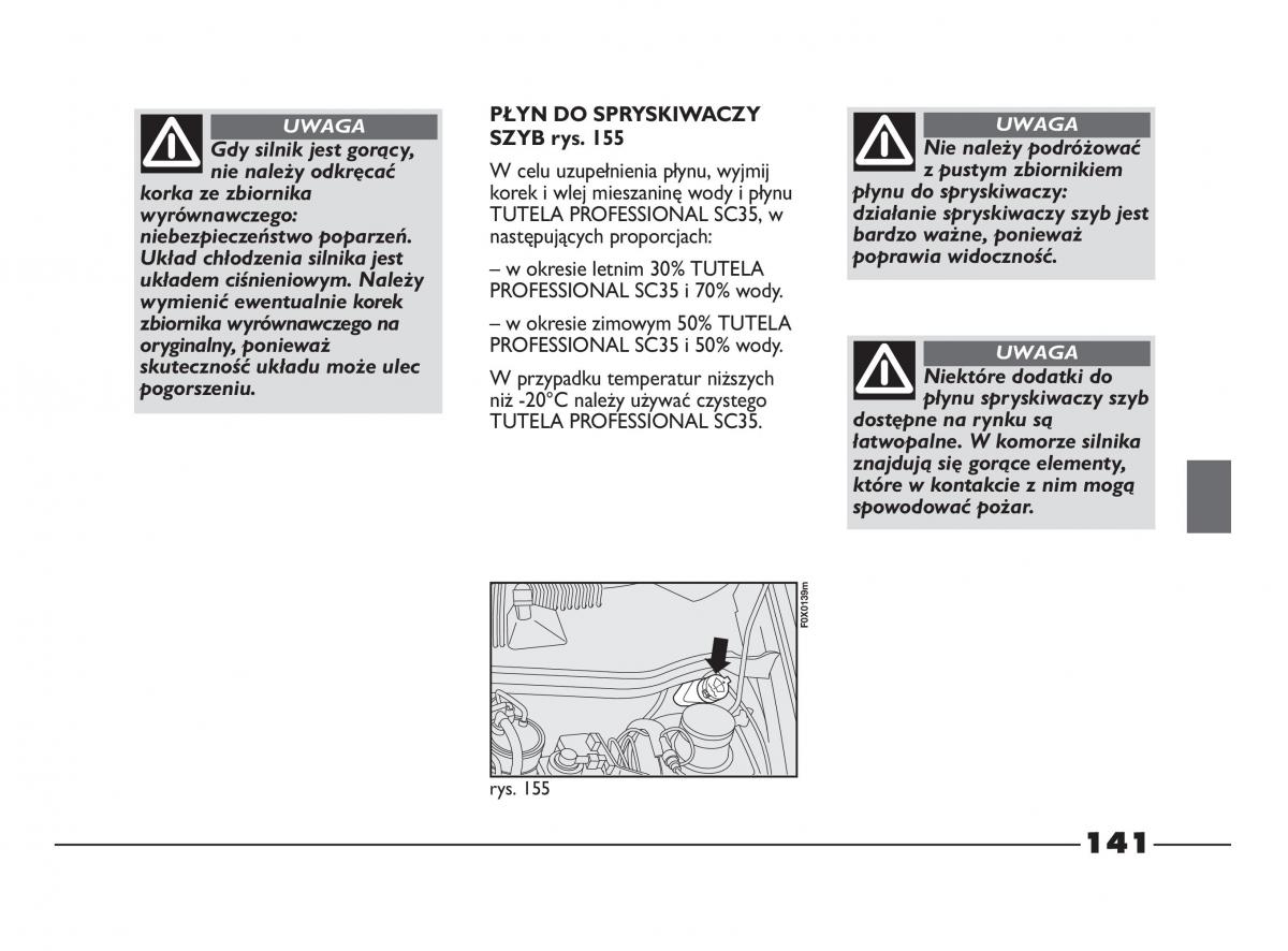 Fiat Strada IV 4 RAM 750 instrukcja obslugi / page 143