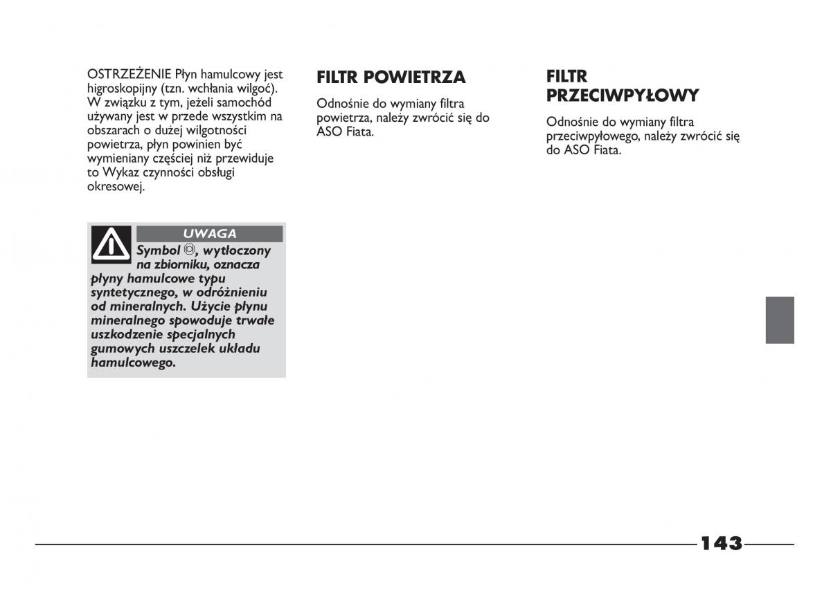 Fiat Strada IV 4 RAM 750 instrukcja obslugi / page 145