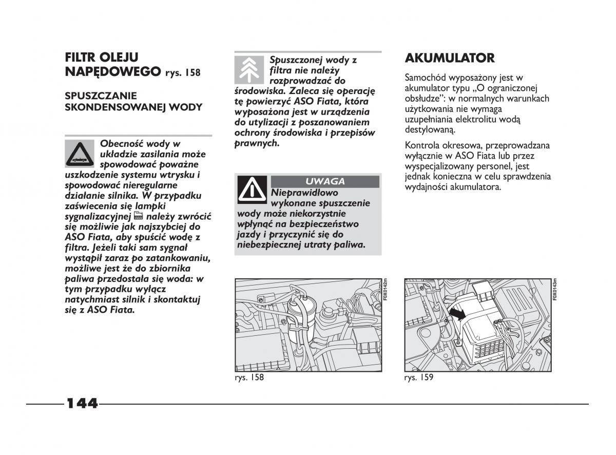 Fiat Strada IV 4 RAM 750 instrukcja obslugi / page 146