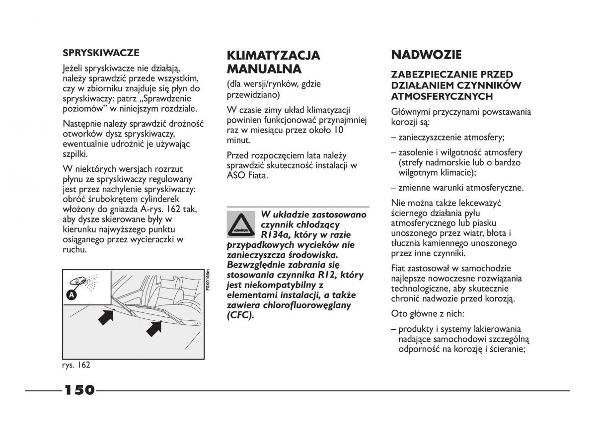 Fiat Strada IV 4 RAM 750 instrukcja obslugi / page 152