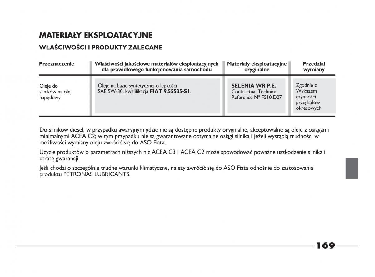 Fiat Strada IV 4 RAM 750 instrukcja obslugi / page 171