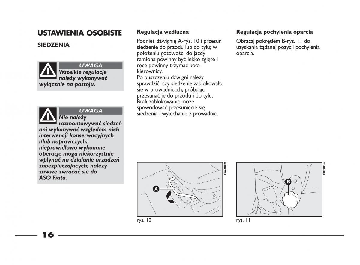 Fiat Strada IV 4 RAM 750 instrukcja obslugi / page 18