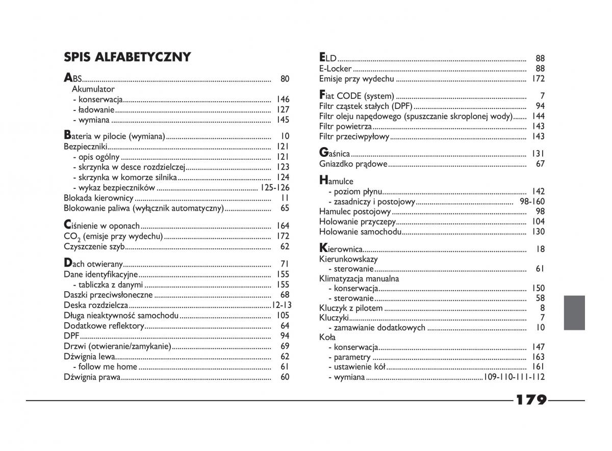 Fiat Strada IV 4 RAM 750 instrukcja obslugi / page 181