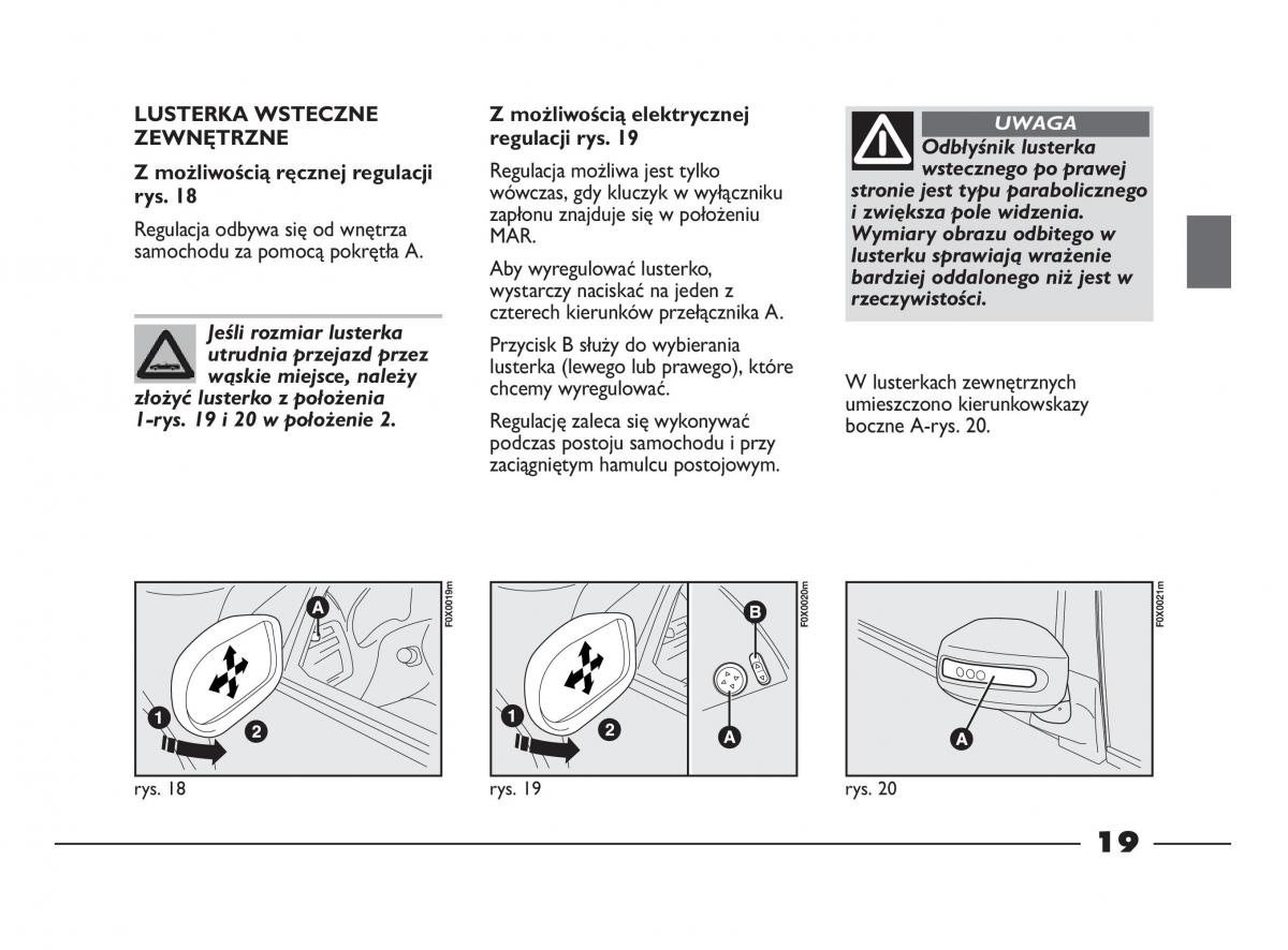 Fiat Strada IV 4 RAM 750 instrukcja obslugi / page 21