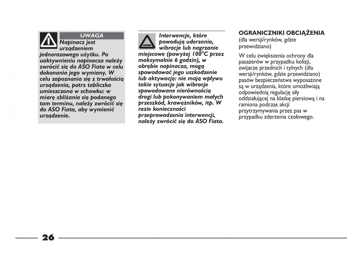 Fiat Strada IV 4 RAM 750 instrukcja obslugi / page 28