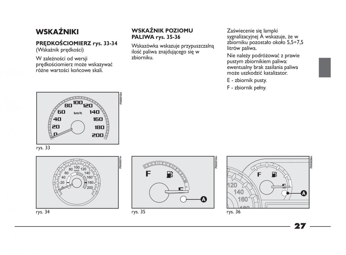 Fiat Strada IV 4 RAM 750 instrukcja obslugi / page 29