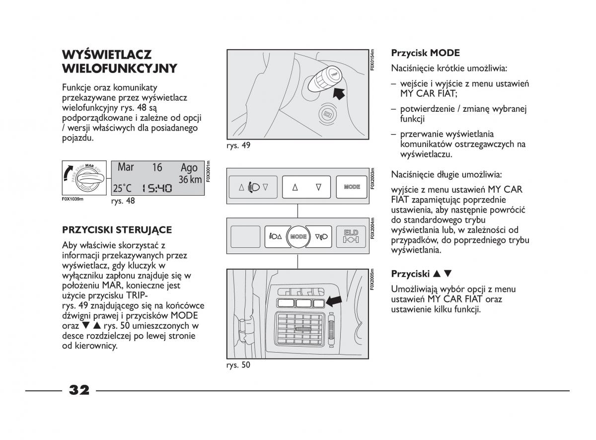 Fiat Strada IV 4 RAM 750 instrukcja obslugi / page 34