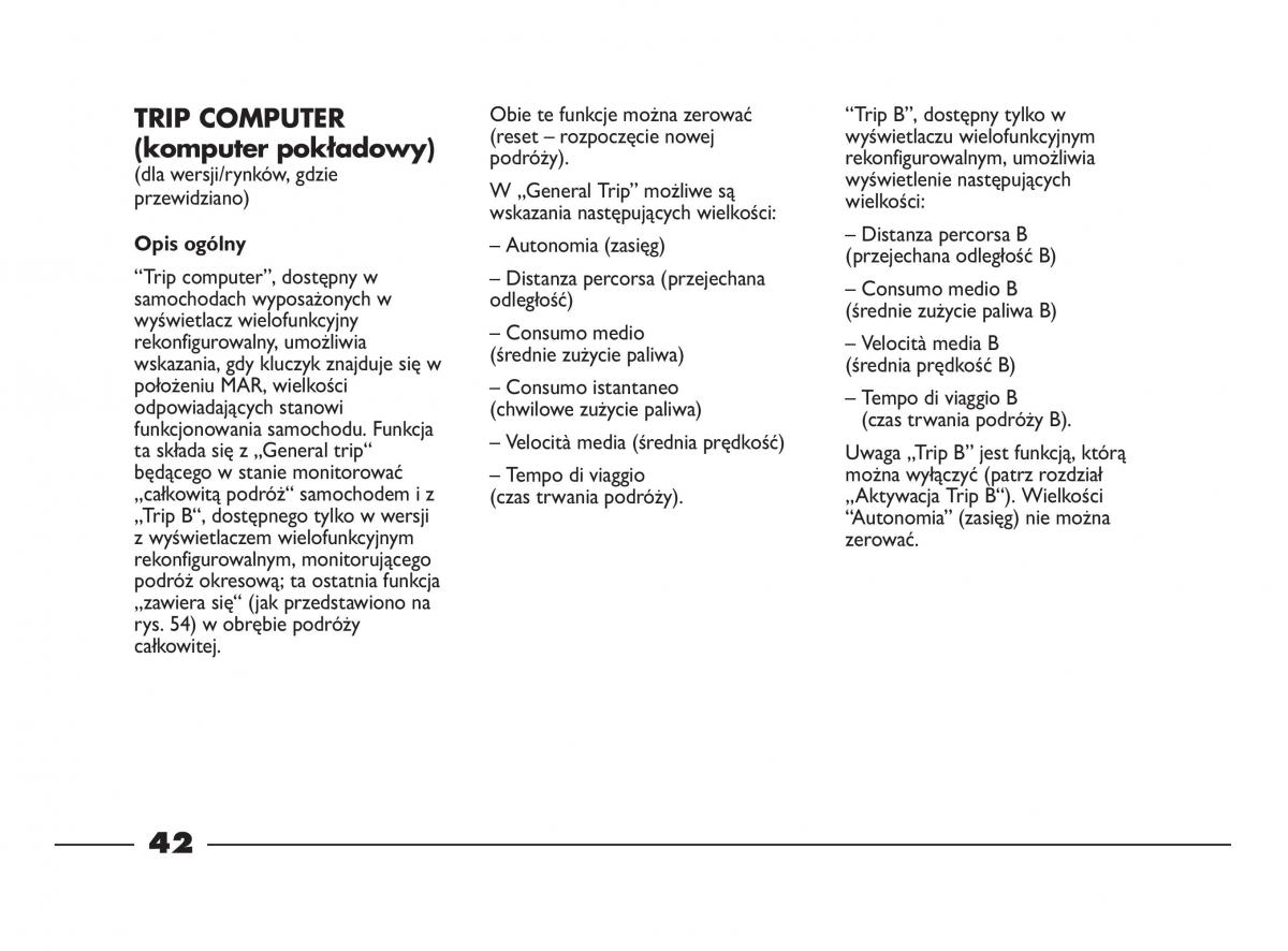 Fiat Strada IV 4 RAM 750 instrukcja obslugi / page 44