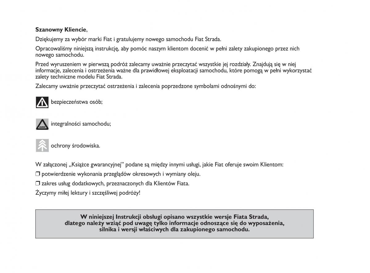 Fiat Strada IV 4 RAM 750 instrukcja obslugi / page 5