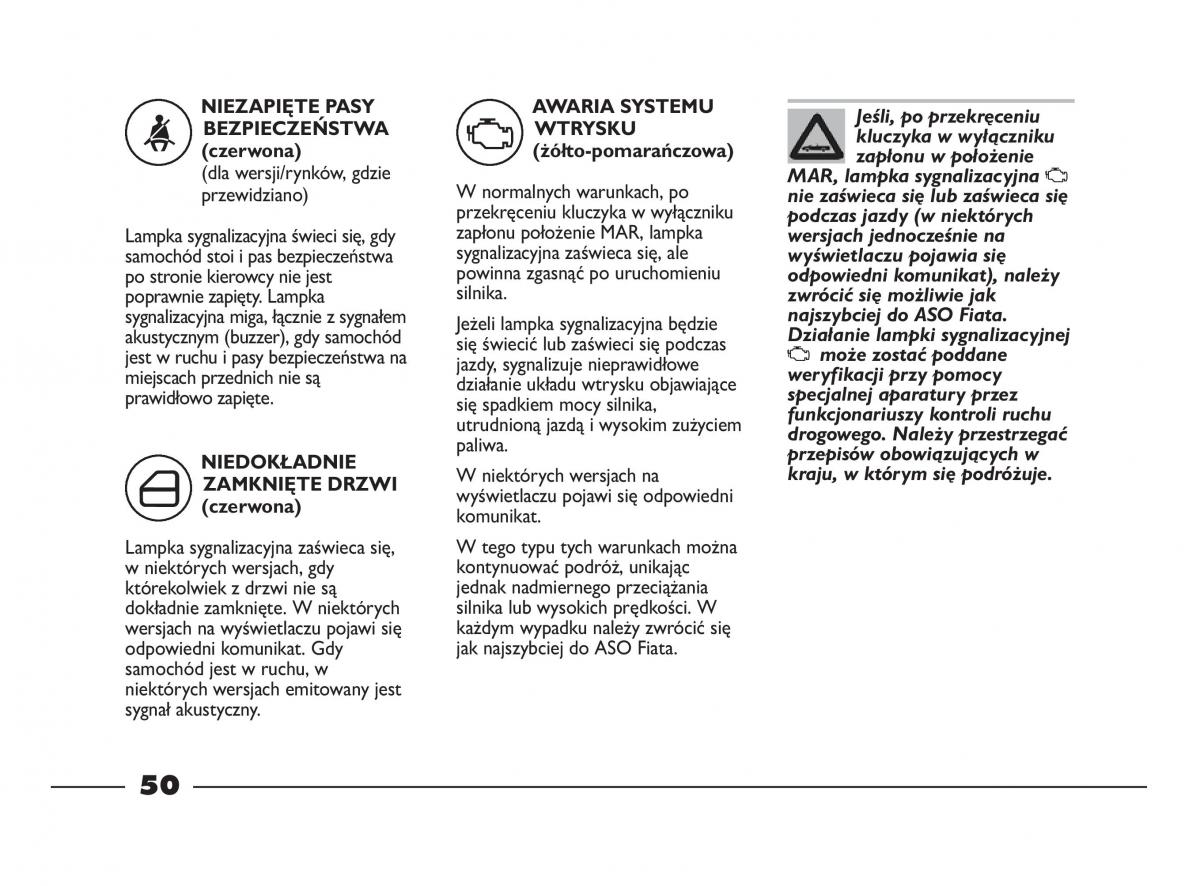 Fiat Strada IV 4 RAM 750 instrukcja obslugi / page 52