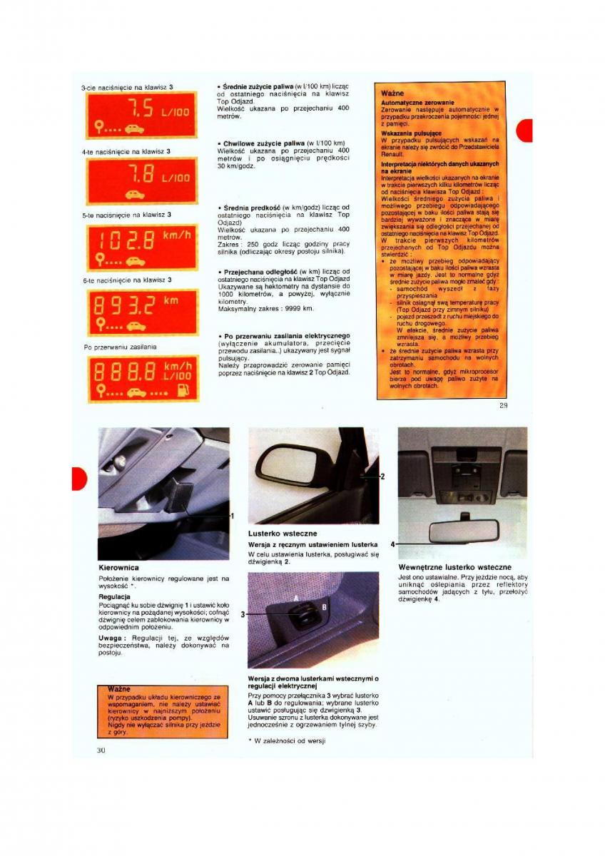 Renault 19 instrukcja obslugi / page 15