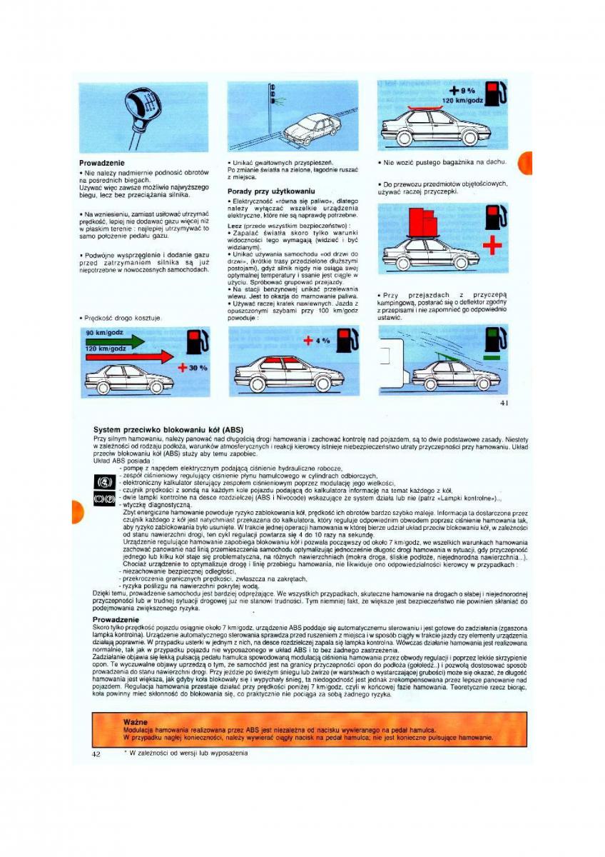 Renault 19 instrukcja obslugi / page 21