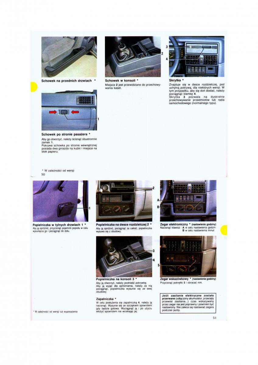 Renault 19 instrukcja obslugi / page 25