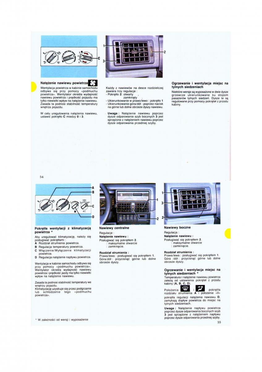 Renault 19 instrukcja obslugi / page 27
