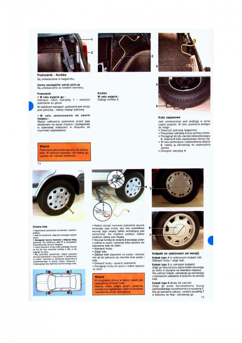 Renault 19 instrukcja obslugi / page 38