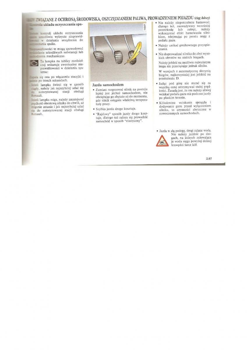 Renault Clio II PHI instrukcja obslugi / page 71