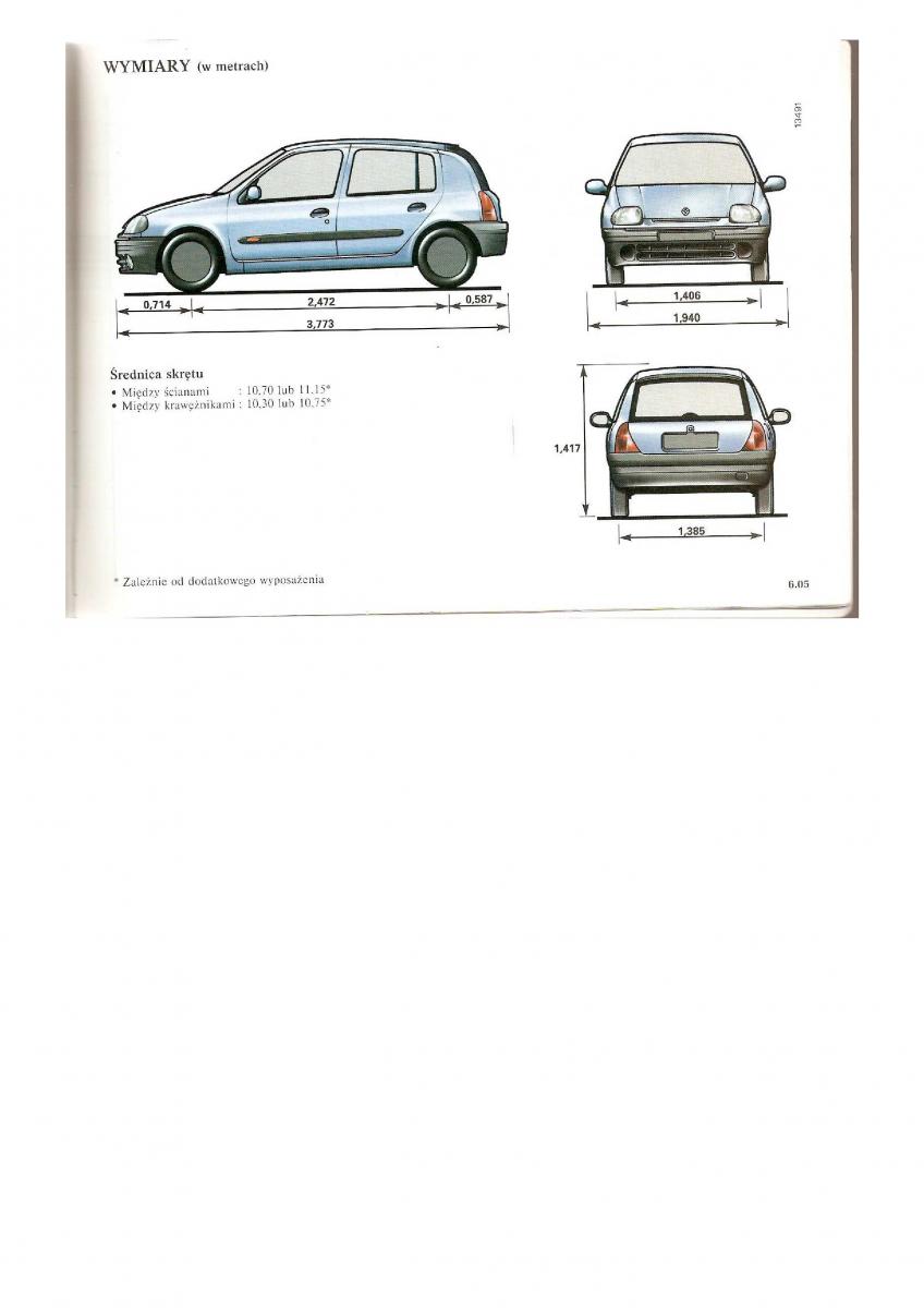 Renault Clio II PHI instrukcja obslugi / page 161