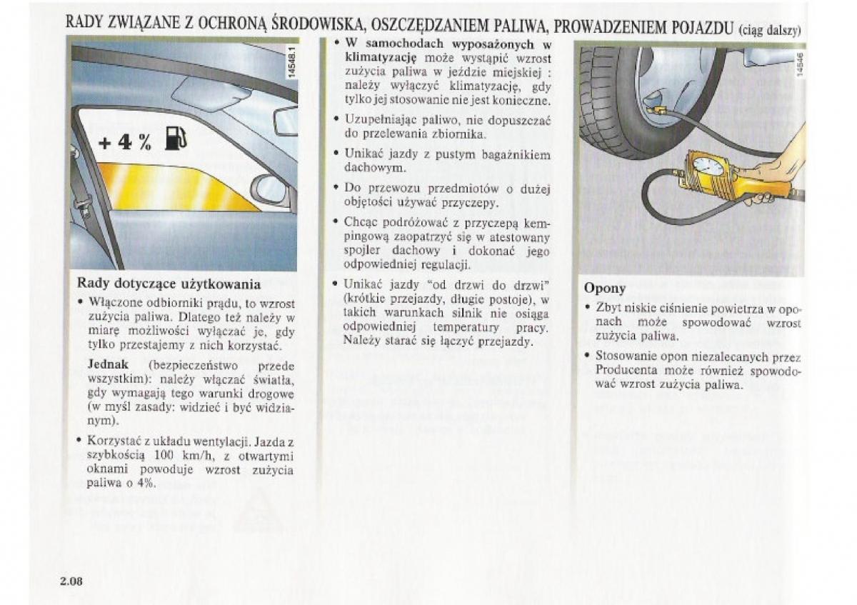 Renault Clio II PHII instrukcja obslugi / page 78