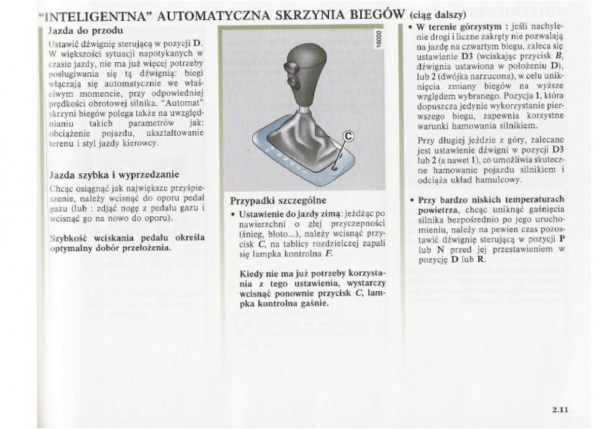 Renault Clio II PHII instrukcja obslugi / page 81