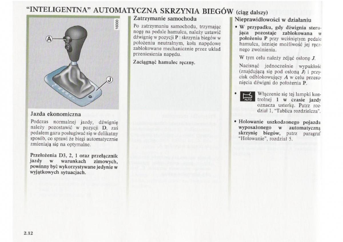 Renault Clio II PHII instrukcja obslugi / page 82