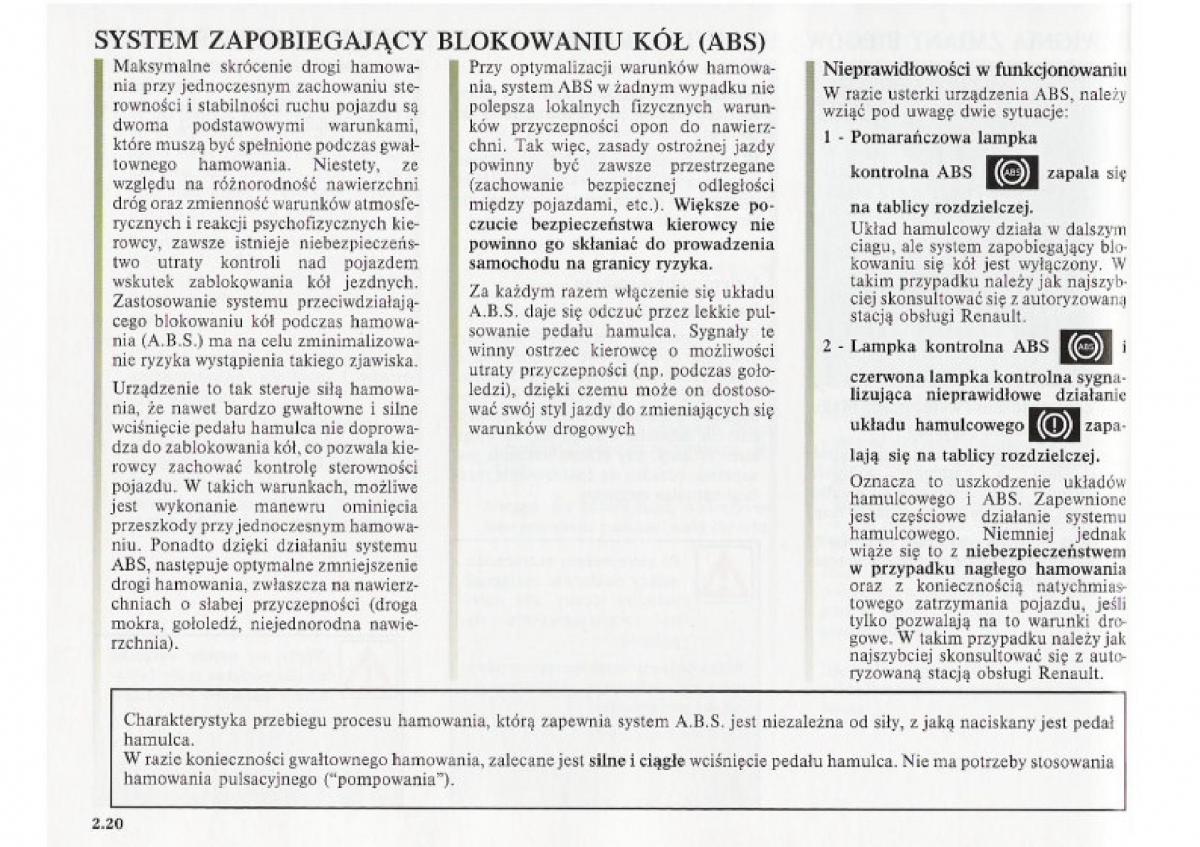 Renault Clio II PHII instrukcja obslugi / page 90