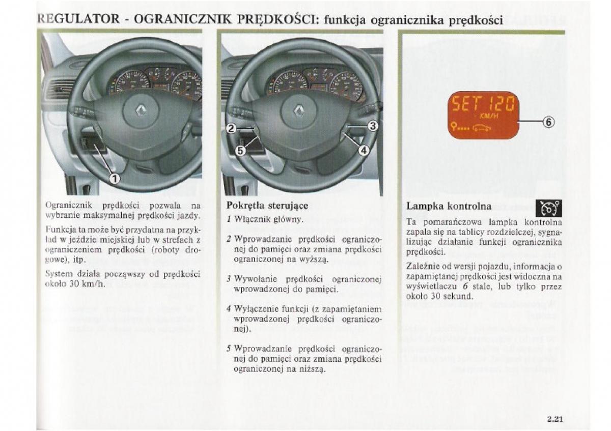 Renault Clio II PHII instrukcja obslugi / page 91