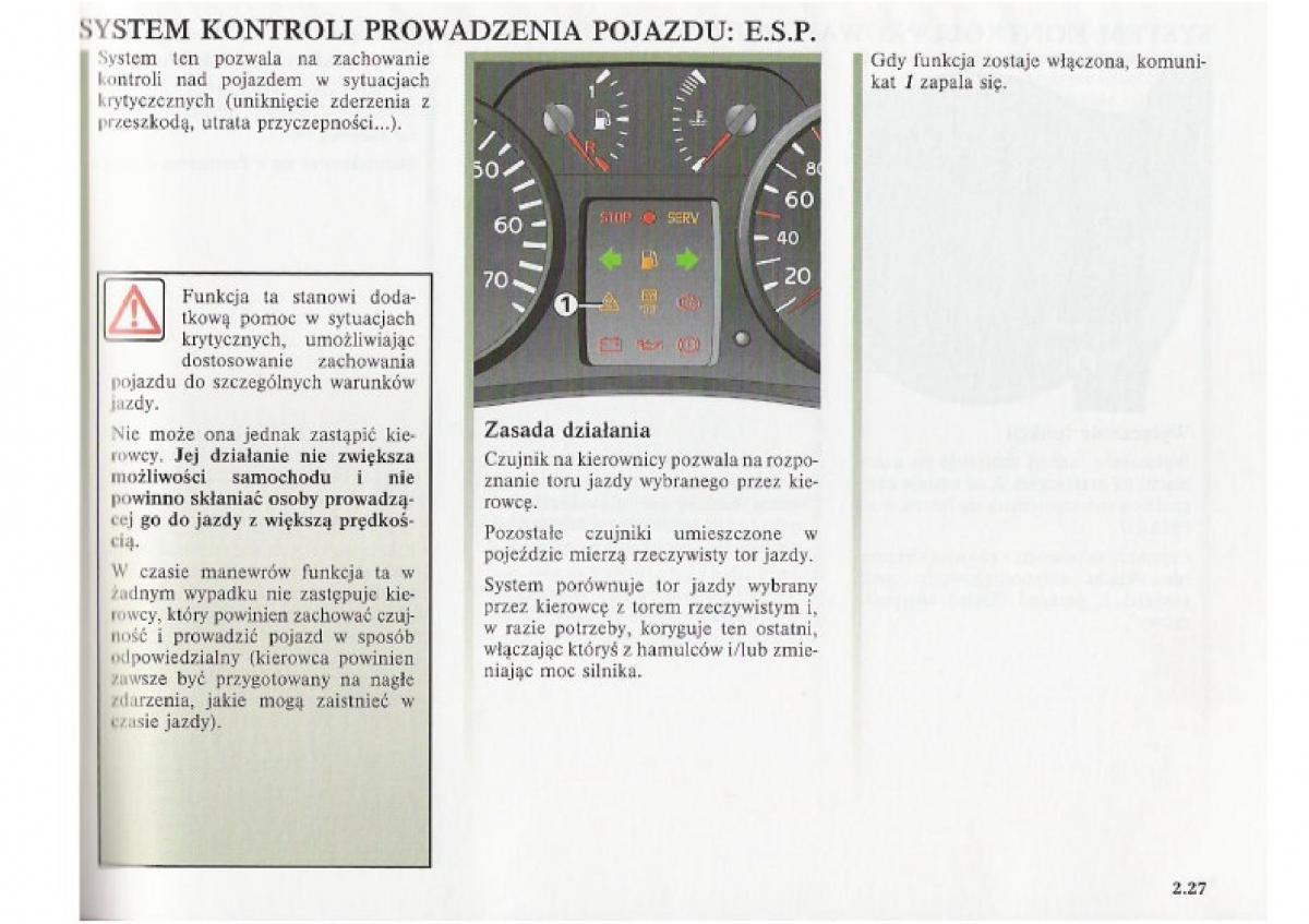 Renault Clio II PHII instrukcja obslugi / page 97