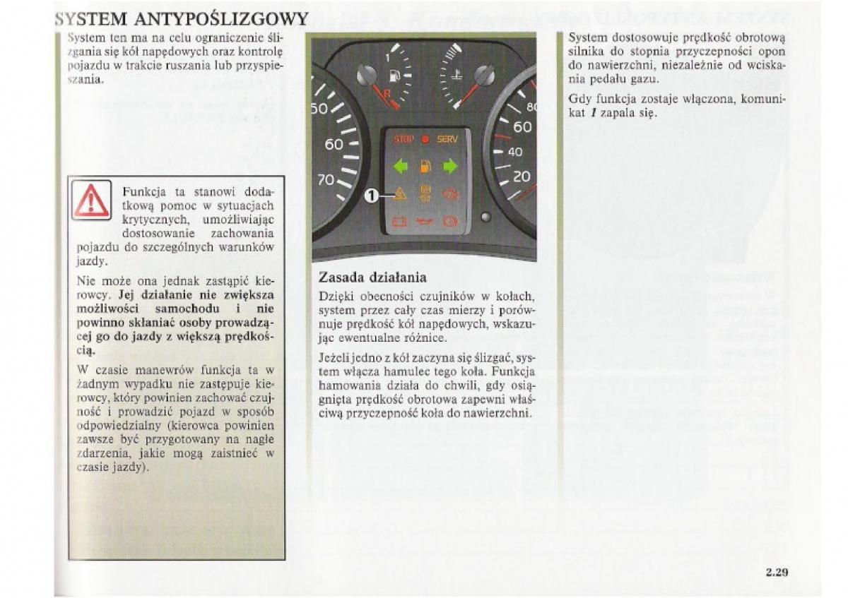 Renault Clio II PHII instrukcja obslugi / page 99