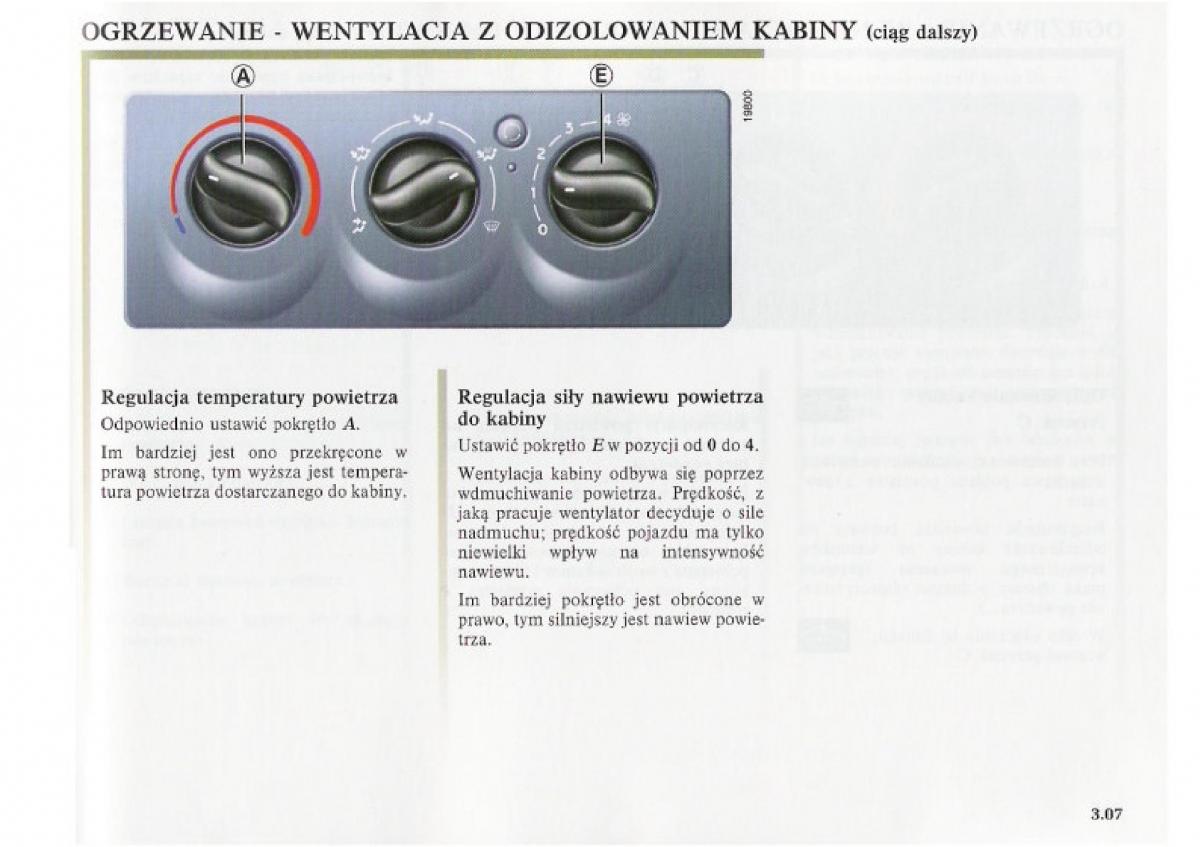 Renault Clio II PHII instrukcja obslugi / page 107