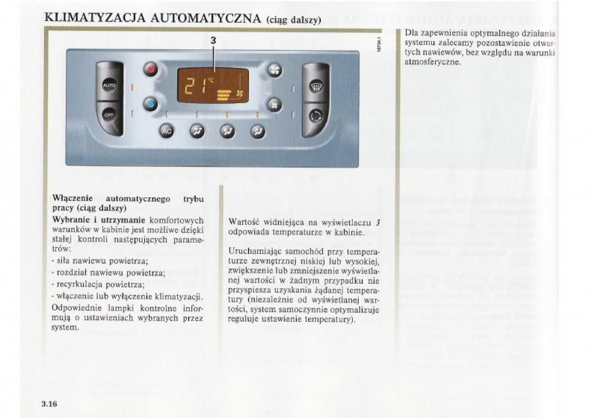 Renault Clio II PHII instrukcja obslugi / page 116