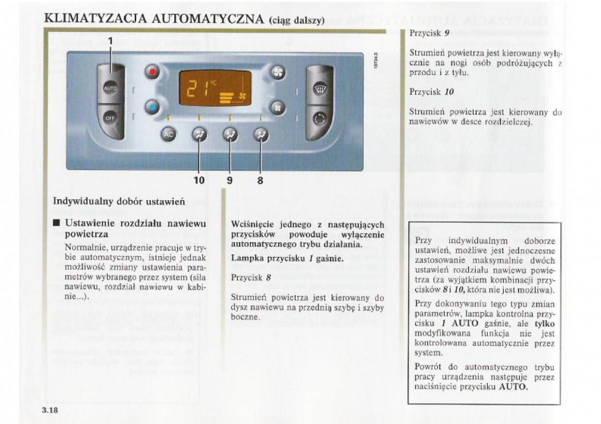 Renault Clio II PHII instrukcja obslugi / page 118