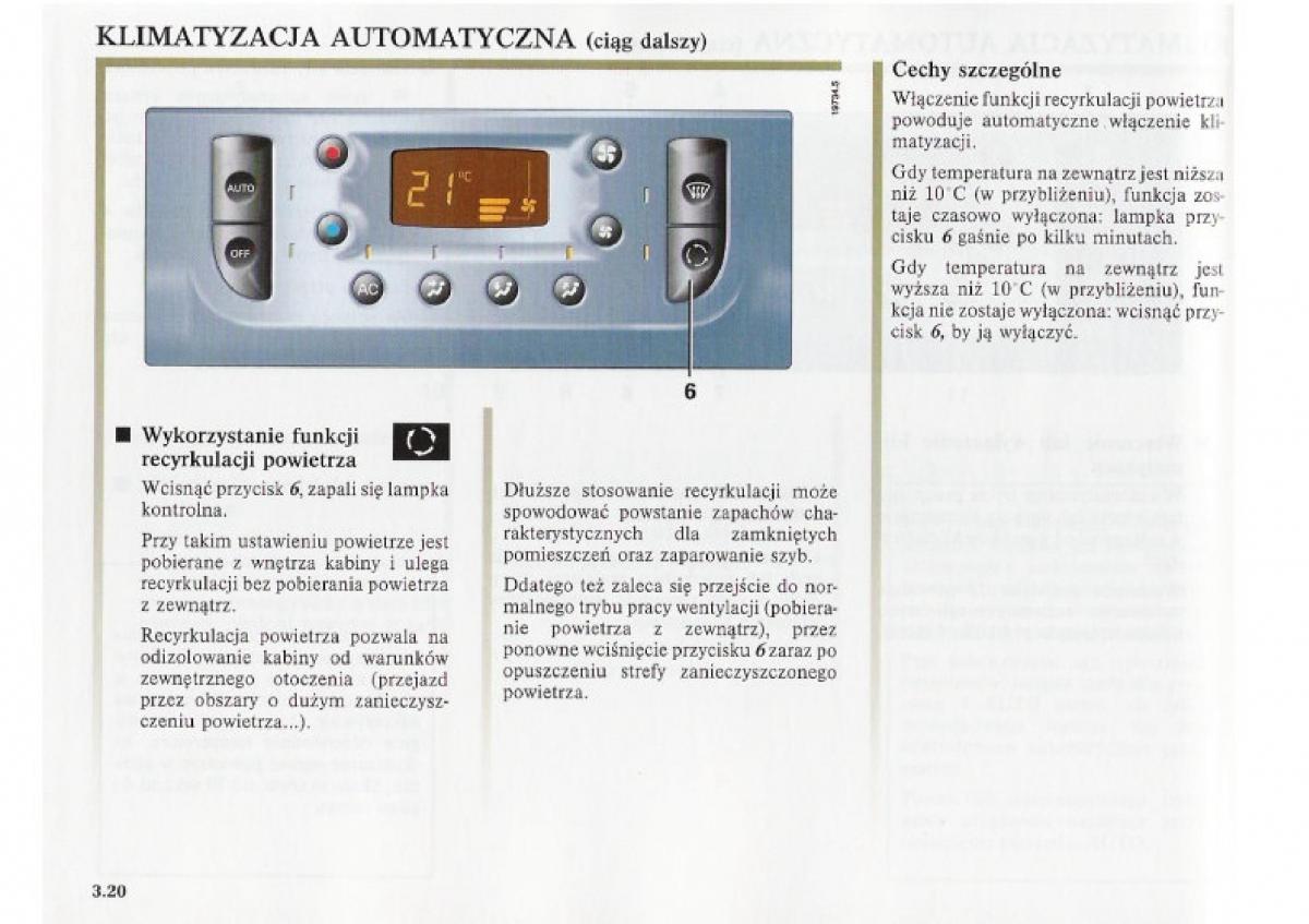 Renault Clio II PHII instrukcja obslugi / page 120