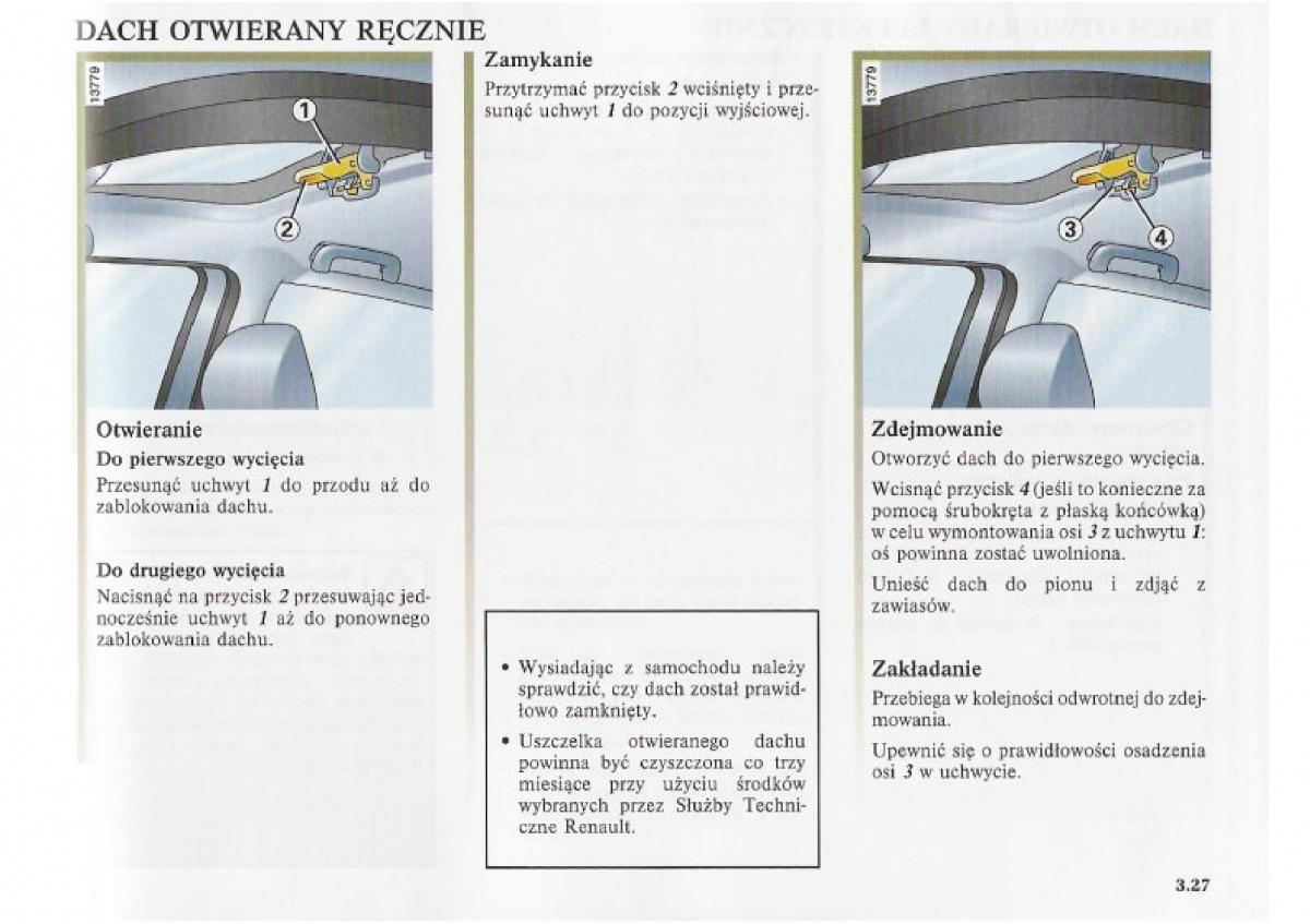 Renault Clio II PHII instrukcja obslugi / page 127