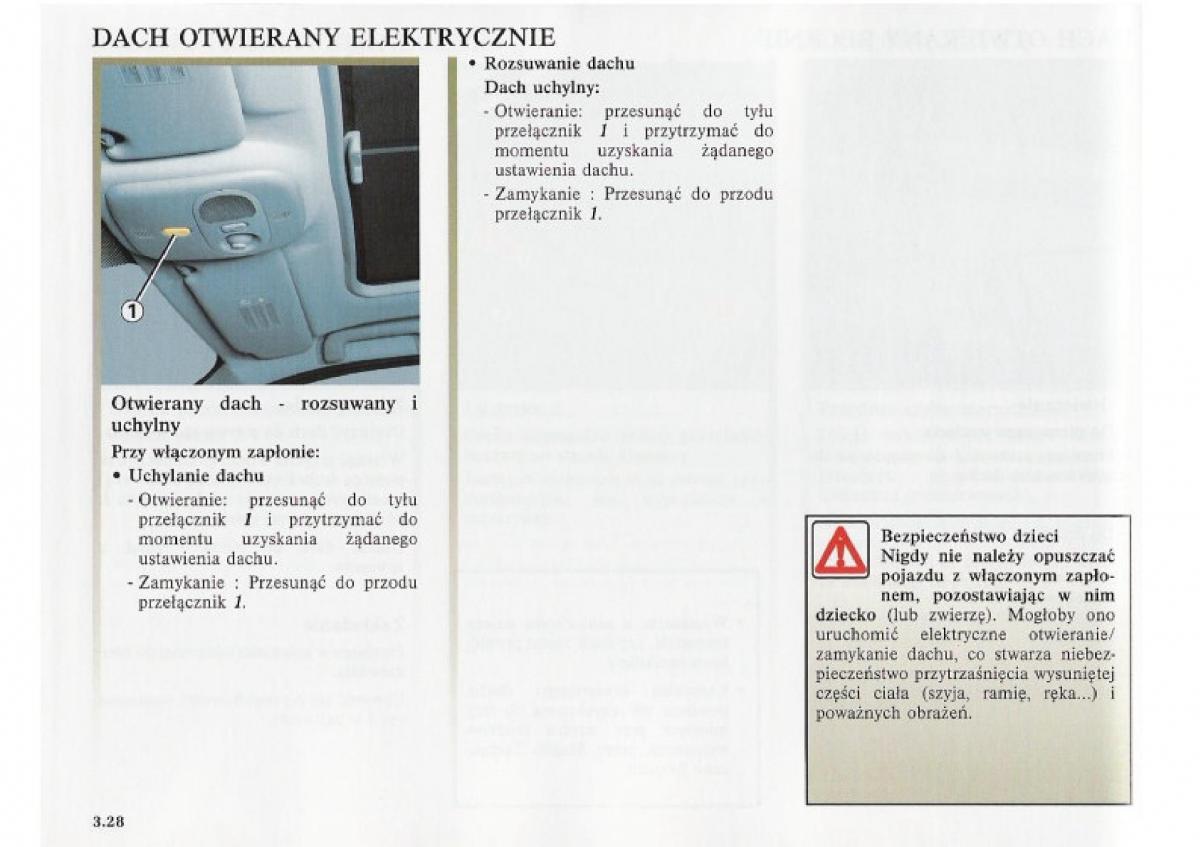 Renault Clio II PHII instrukcja obslugi / page 128