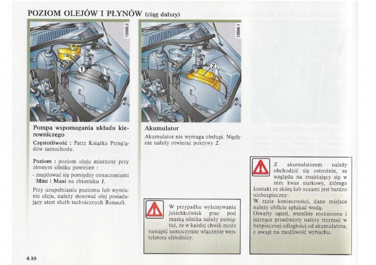 Renault Clio II PHII instrukcja obslugi / page 148