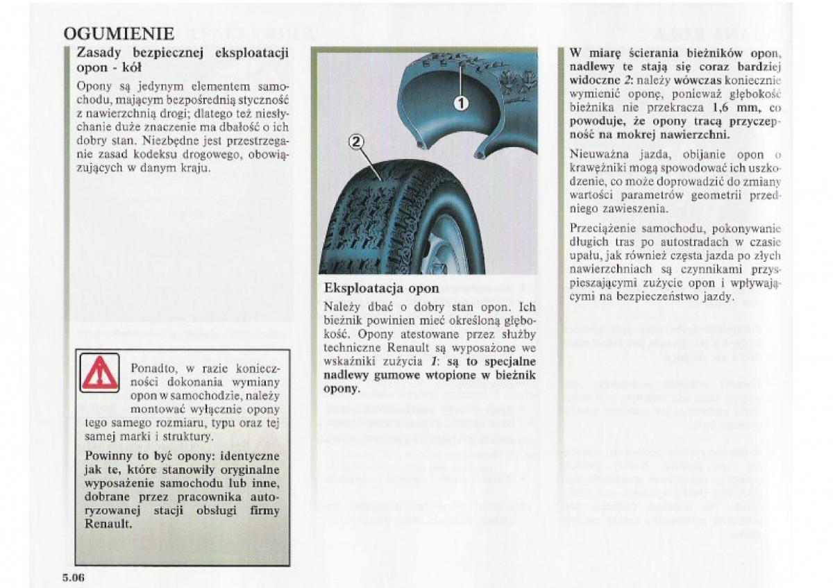 Renault Clio II PHII instrukcja obslugi / page 158