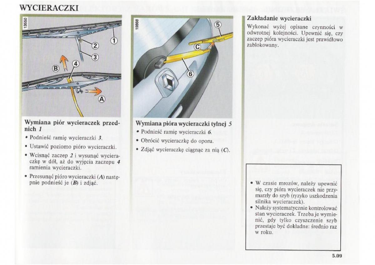 Renault Clio II PHII instrukcja obslugi / page 161