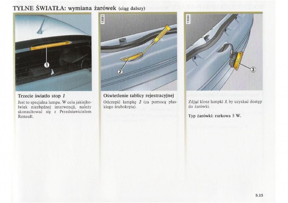 Renault Clio II PHII instrukcja obslugi / page 167