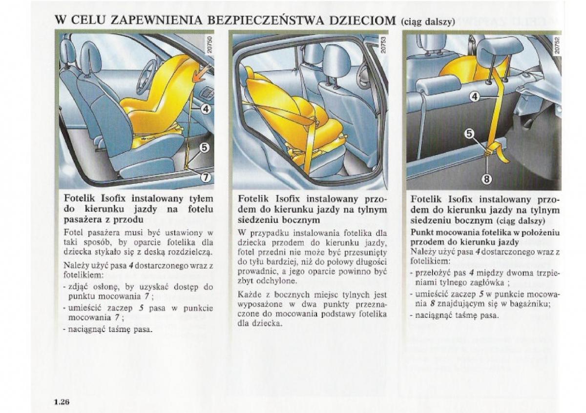 Renault Clio II PHII instrukcja obslugi / page 34