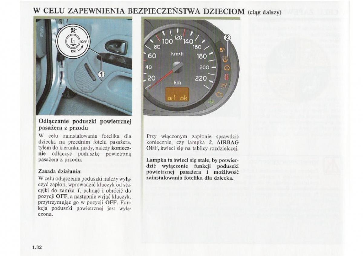 Renault Clio II PHII instrukcja obslugi / page 40