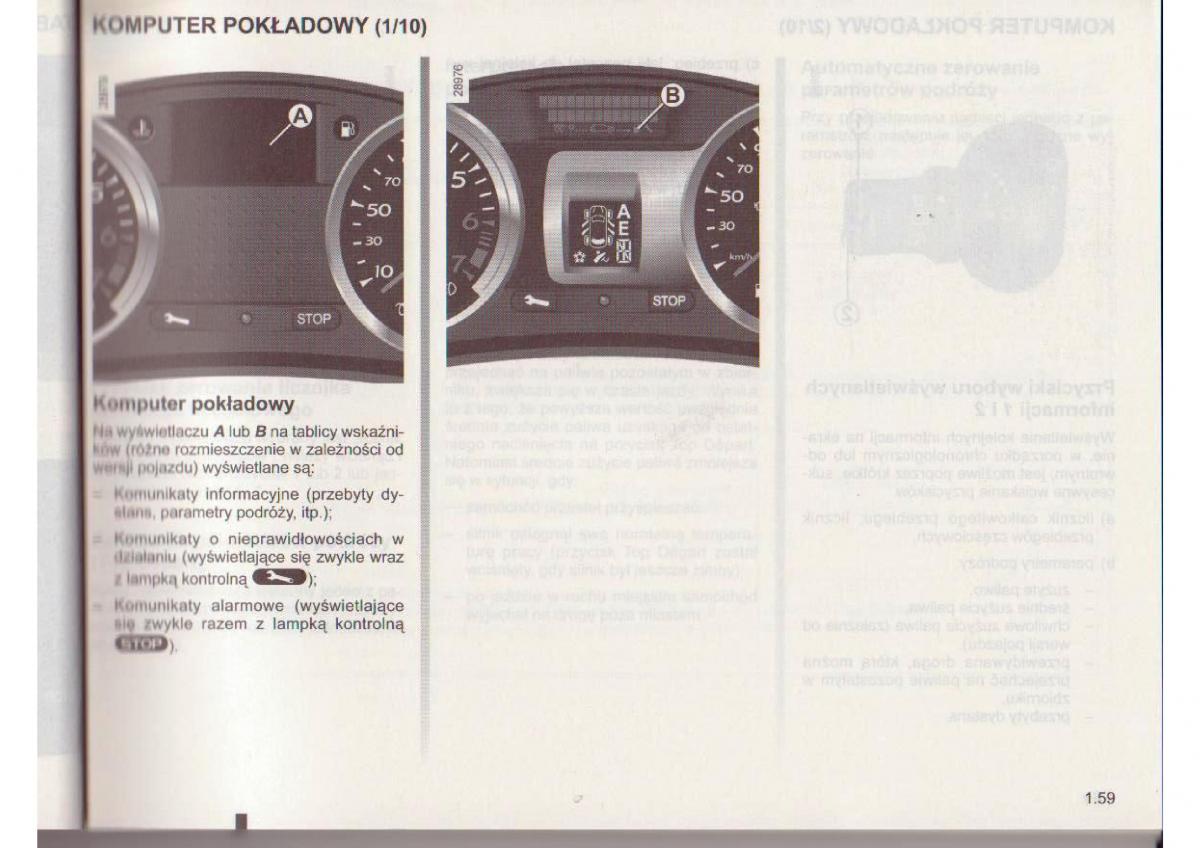 Renault Clio III PHI instrukcja obslugi / page 60