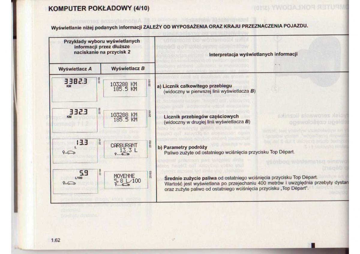 Renault Clio III PHI instrukcja obslugi / page 63