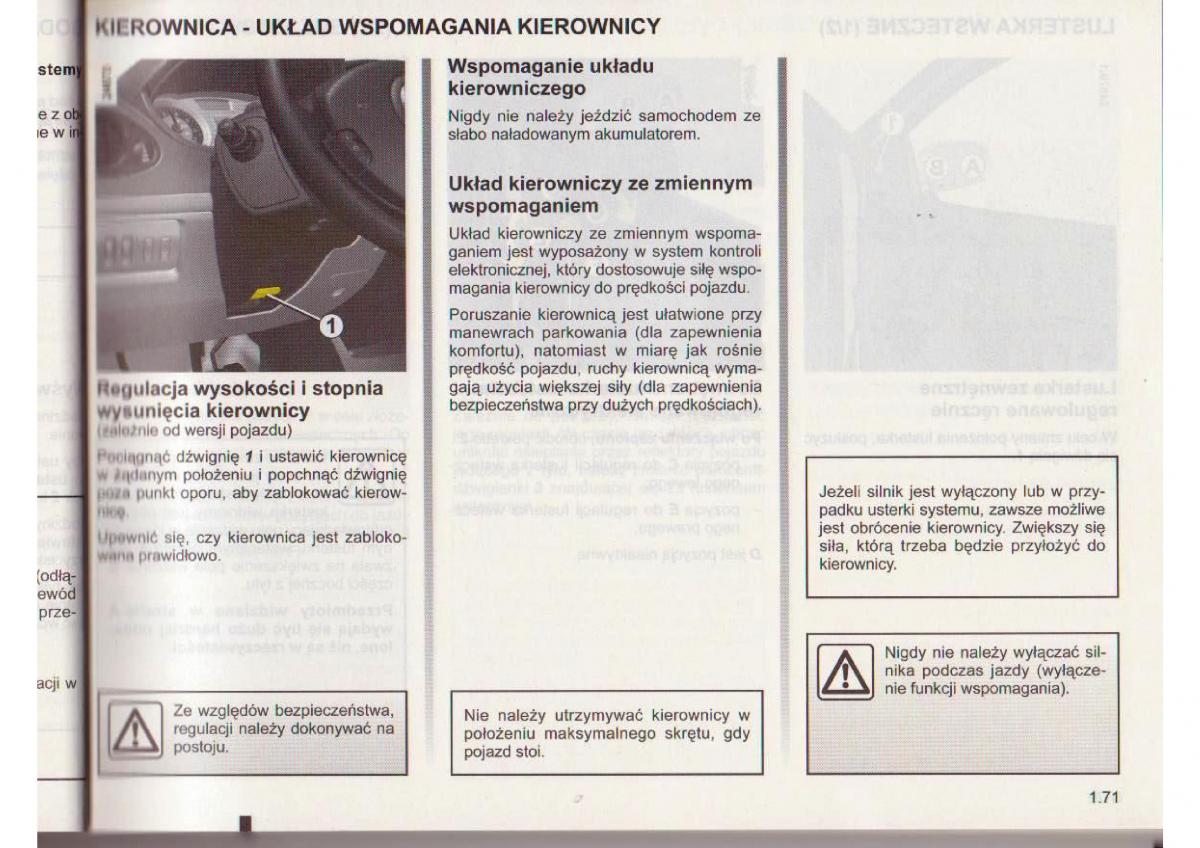 Renault Clio III PHI instrukcja obslugi / page 72