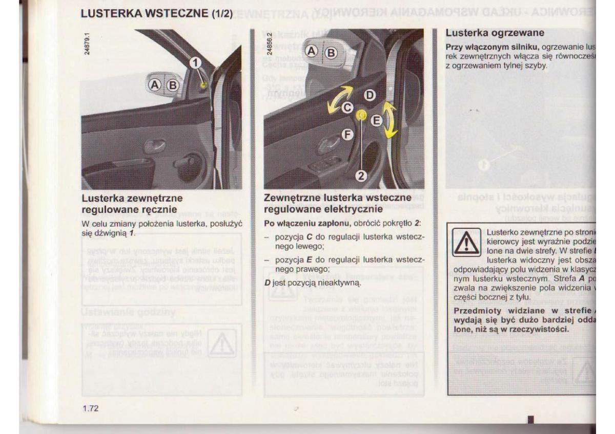 Renault Clio III PHI instrukcja obslugi / page 73