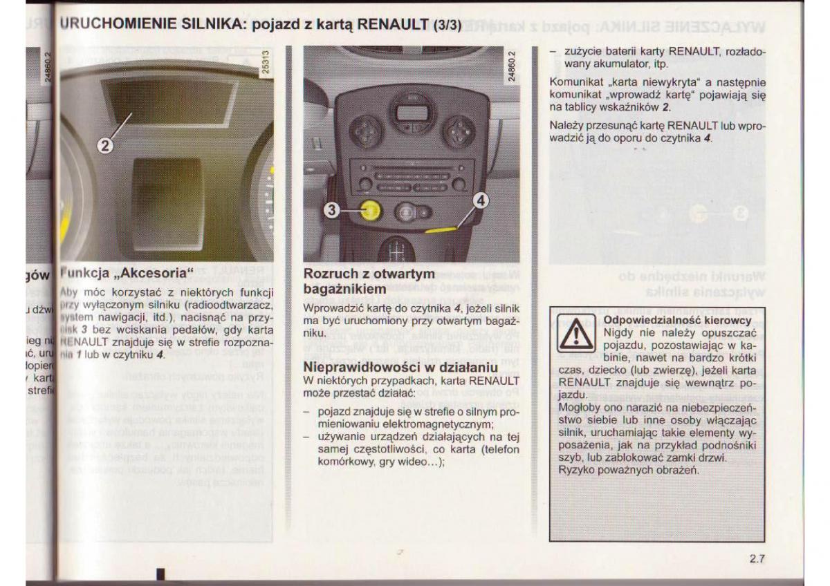 Renault Clio III PHI instrukcja obslugi / page 92