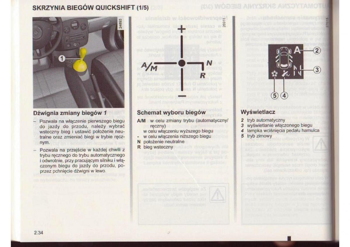 Renault Clio III PHI instrukcja obslugi / page 119