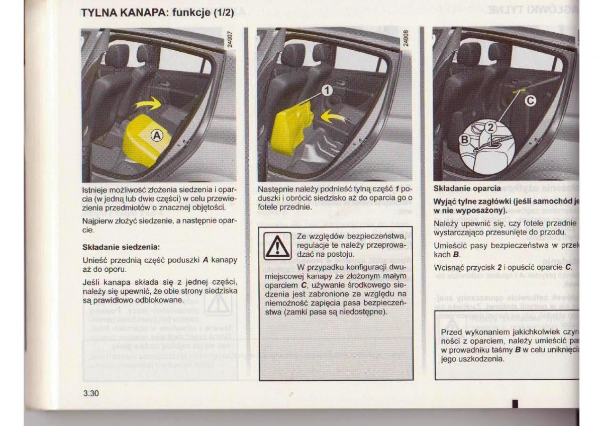 Renault Clio III PHI instrukcja obslugi / page 155