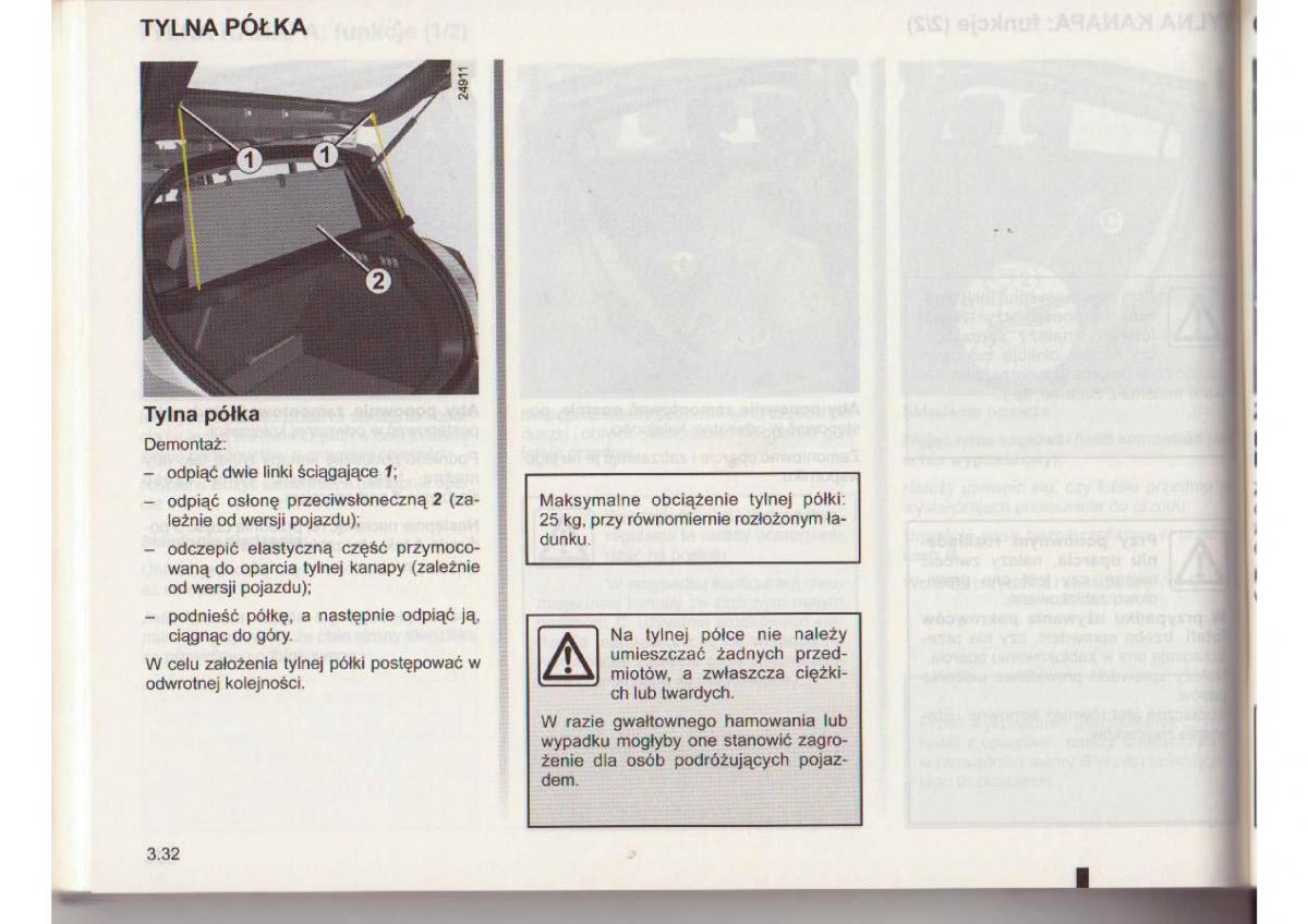 Renault Clio III PHI instrukcja obslugi / page 157