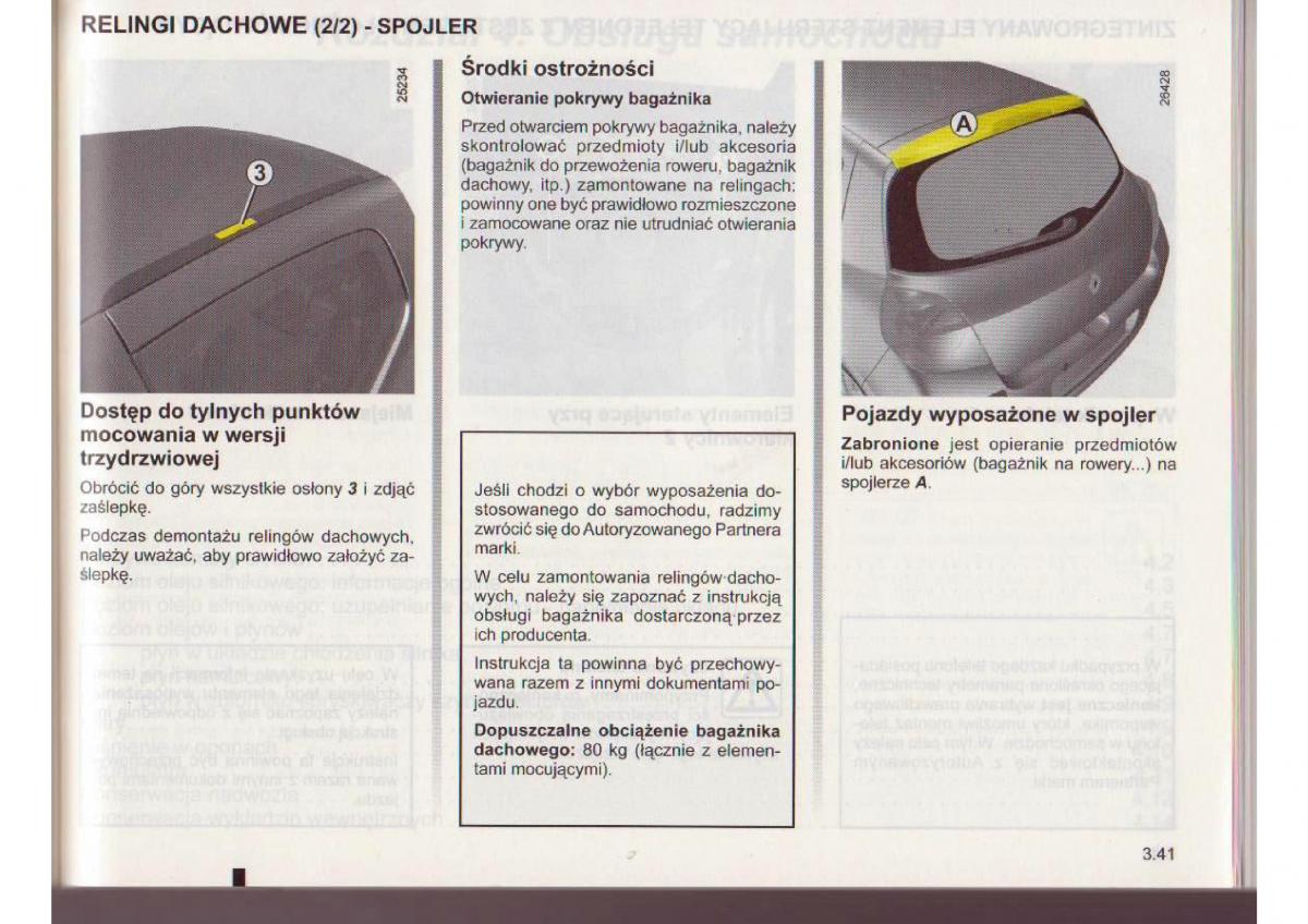 Renault Clio III PHI instrukcja obslugi / page 166