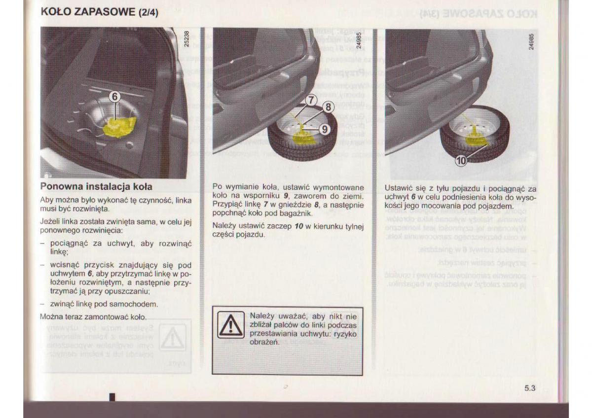 Renault Clio III PHI instrukcja obslugi / page 184